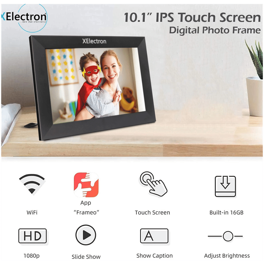 Buy XElectron 25.65cm (10.1 Inches) Digital Photo Frame (Auto